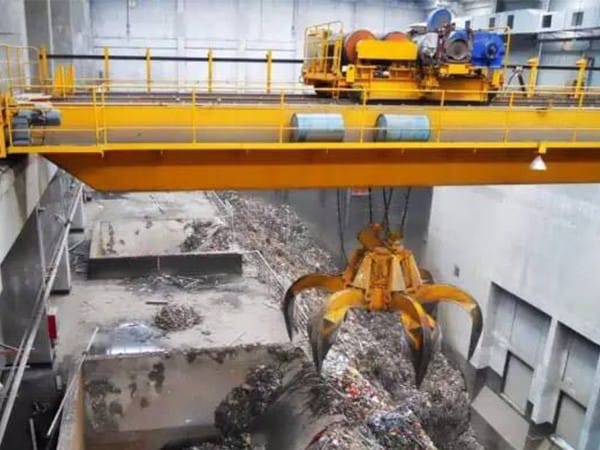Grab Bucket Overhead Crane2