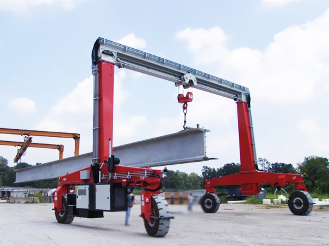 Rubber Tyred Gantry Crane2