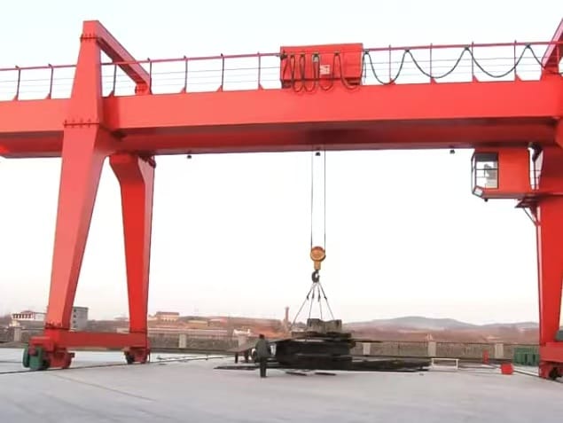 Rail-Mounted Gantry Crane4