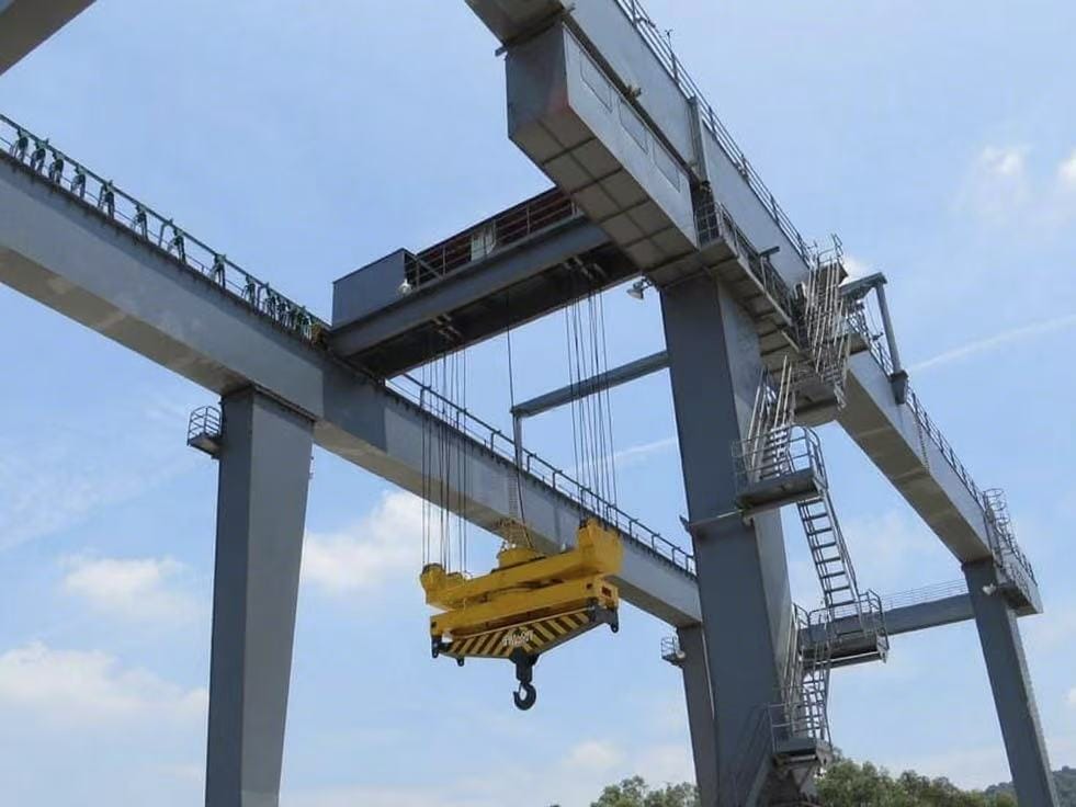 Rubber-Tyred Gantry Crane3