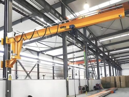 Wall-Mounted Jib Crane