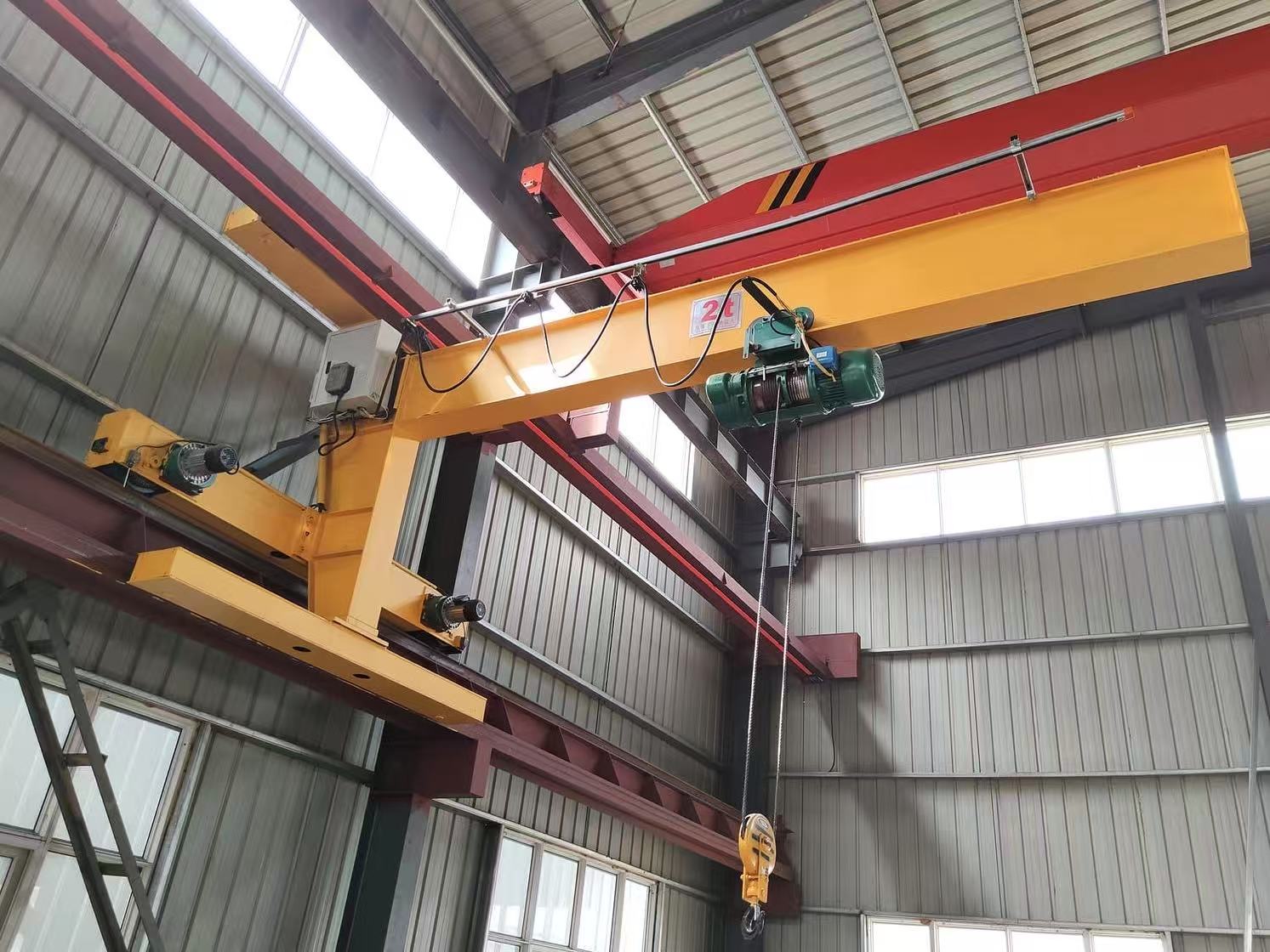 Wall-Mounted Traveling Jib Crane2