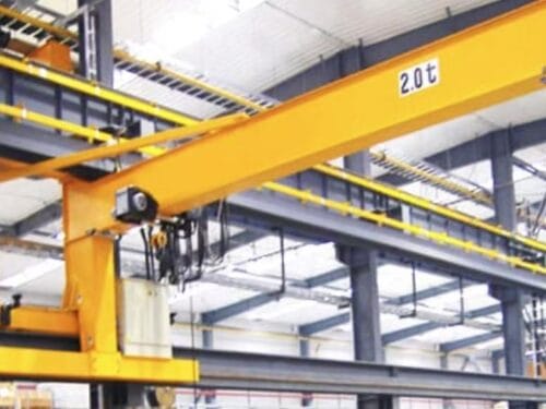 Wall-Mounted Traveling Jib Crane