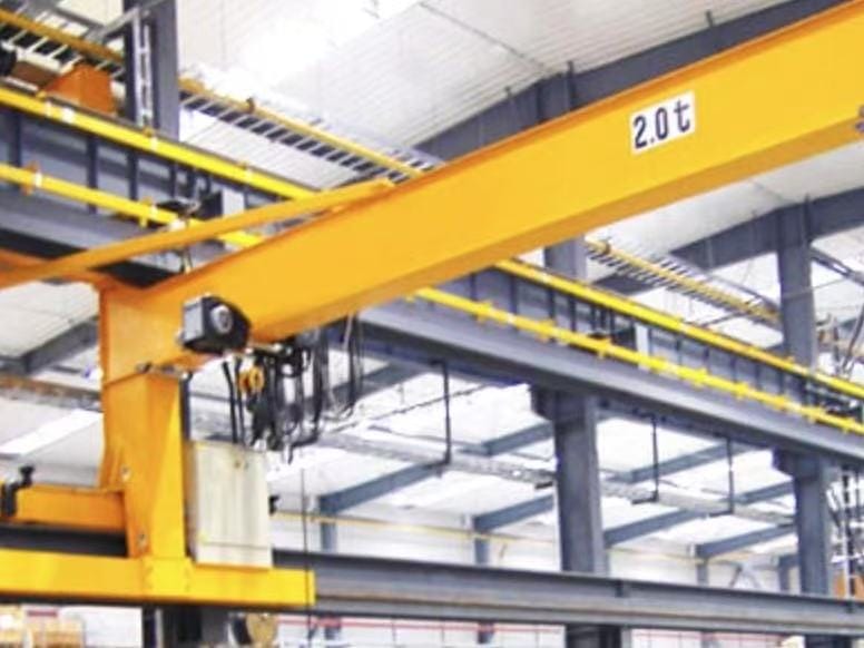Wall-Mounted Traveling Jib Crane