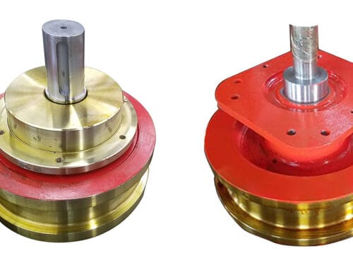 Round & Square Bearing Box Wheel Assembly